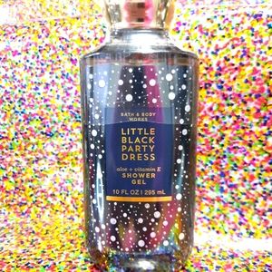 Bath and Body Works Retired Fragrance!Little Black Party Dress Shower Gel!